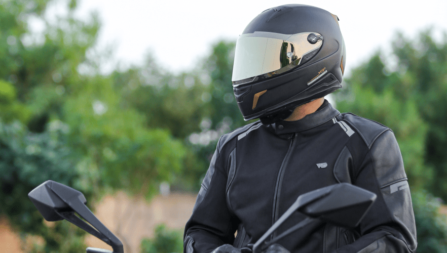 Aston Leather Motorcycle Jacket