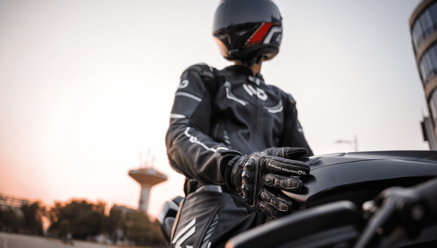 WD CARBON GP | 2-PC Motorcycle Leather Suit