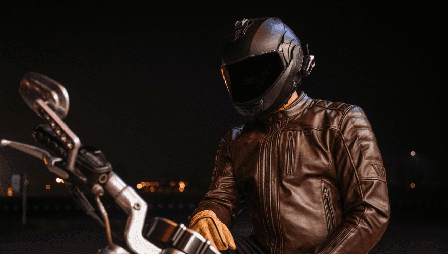 Thunder Leather Motorcycle Jacket