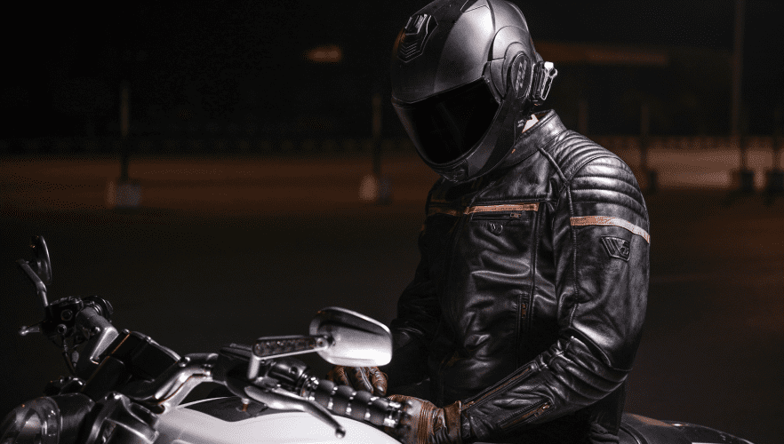Wade Leather Motorcycle Jacket