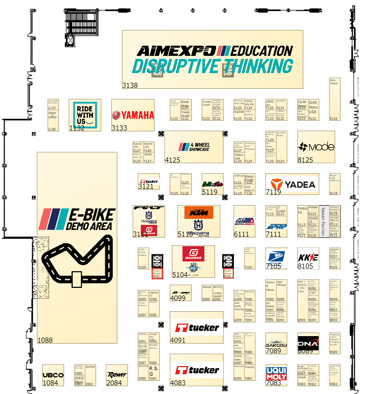 AimExpo Floor Plan