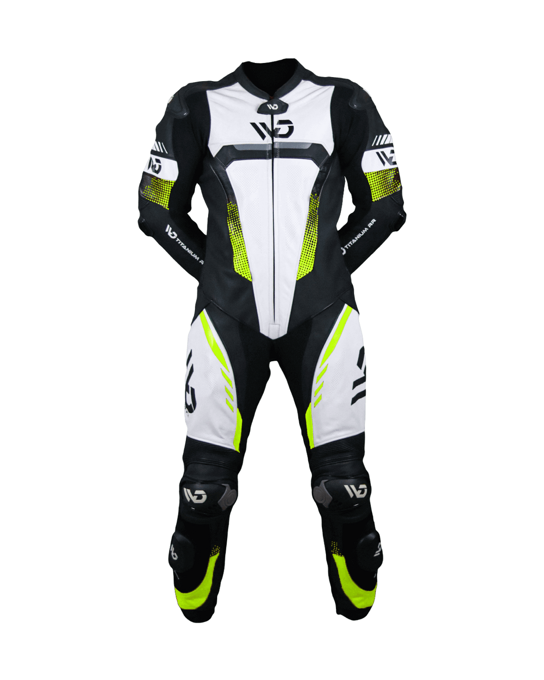 Titanium RR One Piece Leather Suit