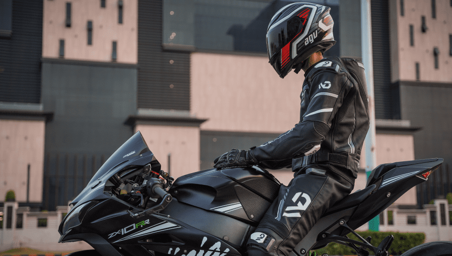 WD CARBON GP | 2-PC Motorcycle Leather Suit
