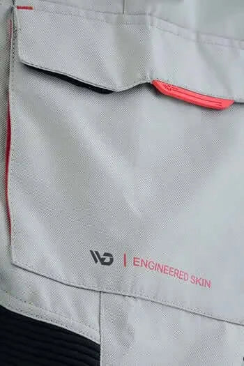 WD Deviant Motorcycle Pants - Red - Stitching View