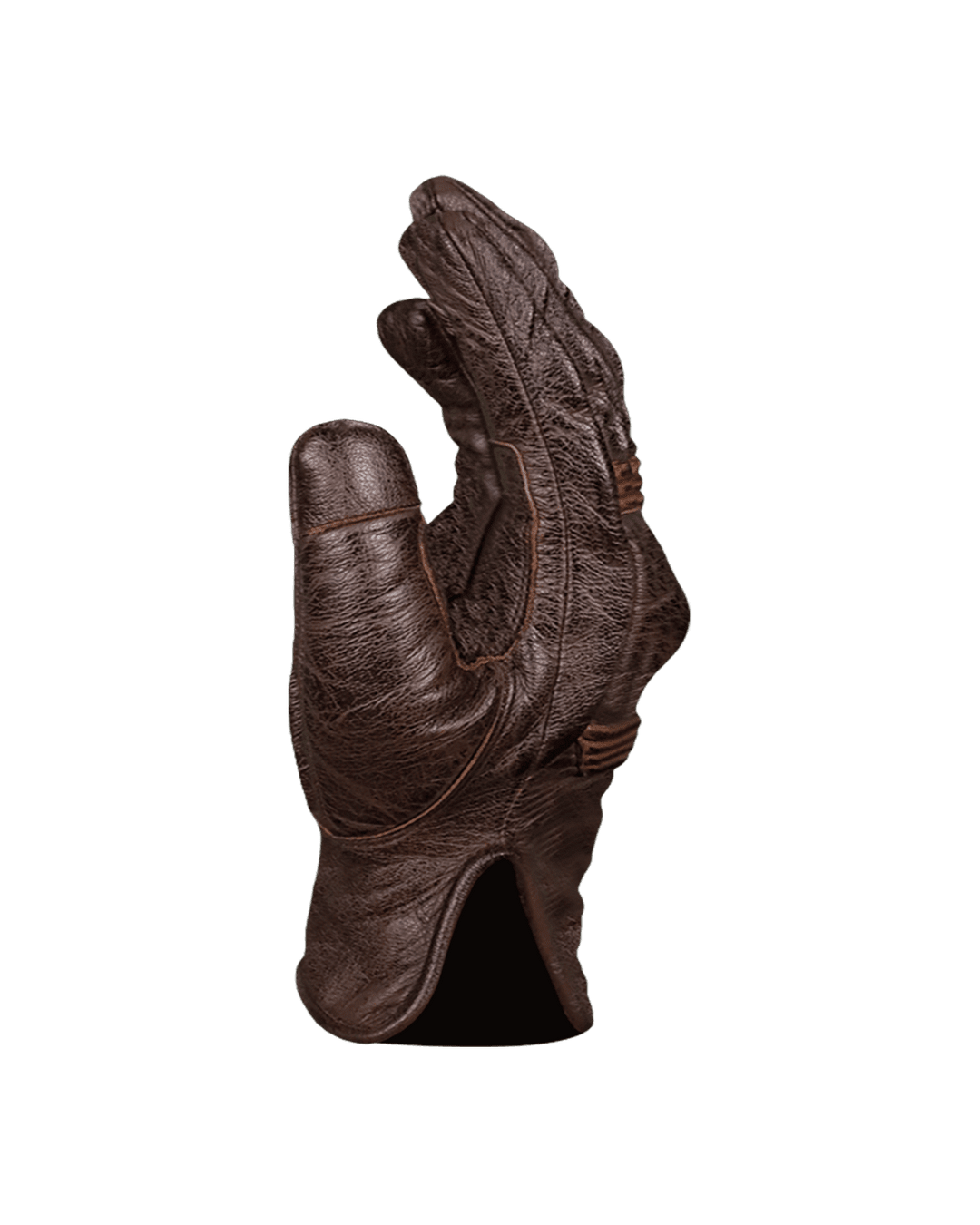 WD Blunt Leather Motorcycle Gloves - Side View