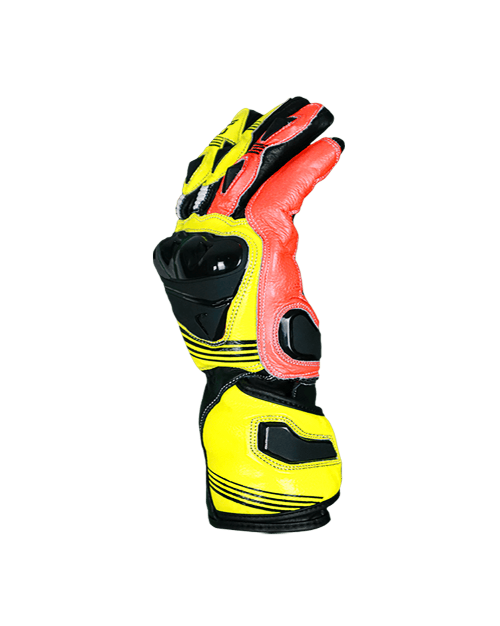 Torque GT Leather Motorcycle Gloves - Side View(1)